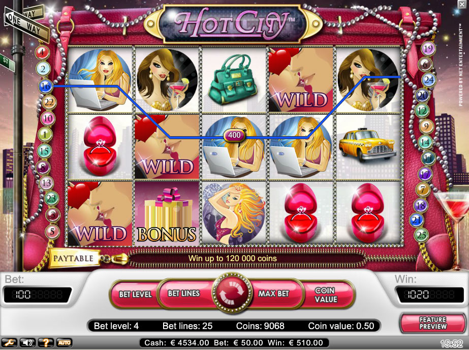 hot city игровой автомат