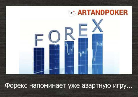 Форекс напоминает уже азартную игру.